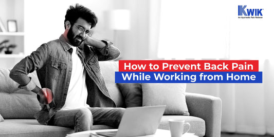 How to Prevent Back Pain While Working from Home