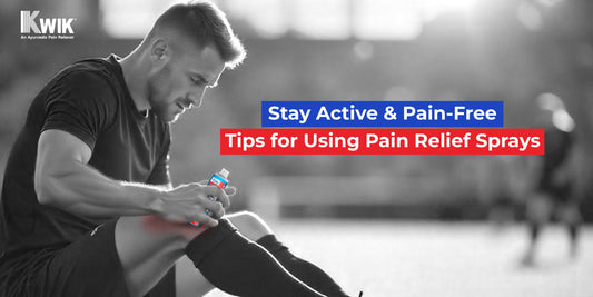 Tips for Using Pain Relief Sprays