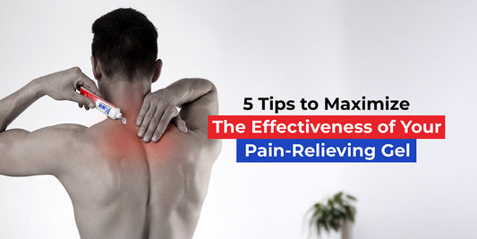 Tips to use pain-relieving gel effectively