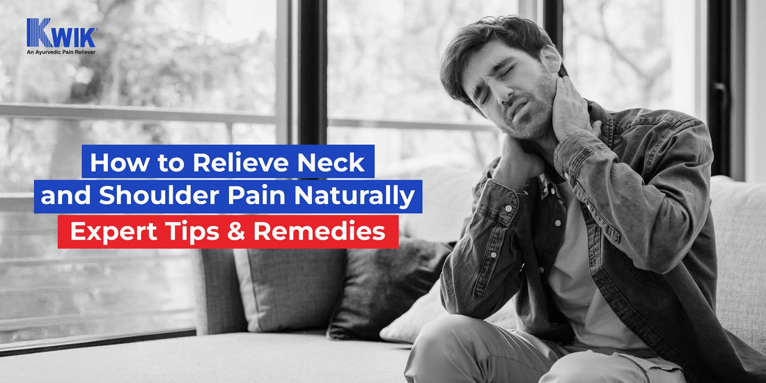How to Relieve Neck and Shoulder Pain Naturally