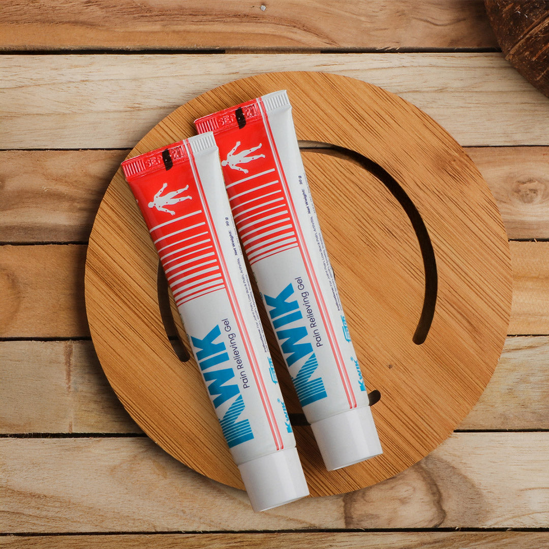 KWIK Pain Relieving Gel (Pack of 2)